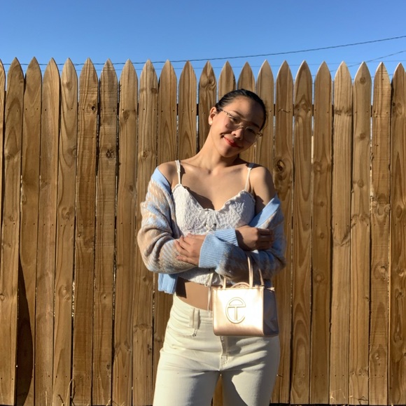 Small copper Telfar shopping bag - Picture 16 of 16